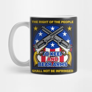 Second Amendment Bear Arms Mug